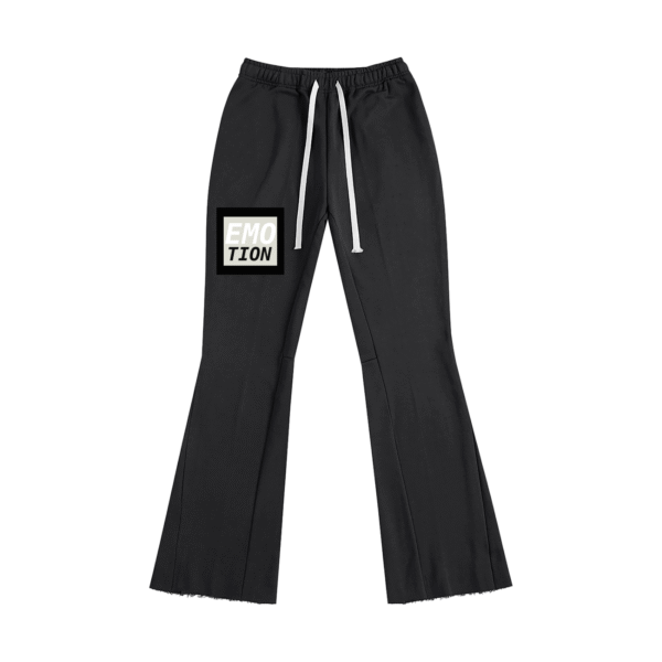 "Emotion" Flared Sweatpants - Image 3